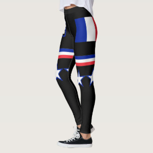 Leggings Drapeau France