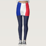 Leggings Drapeau France<br><div class="desc">Drapeau de France</div>