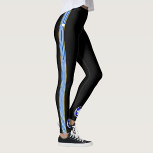Leggings Drapeau grec