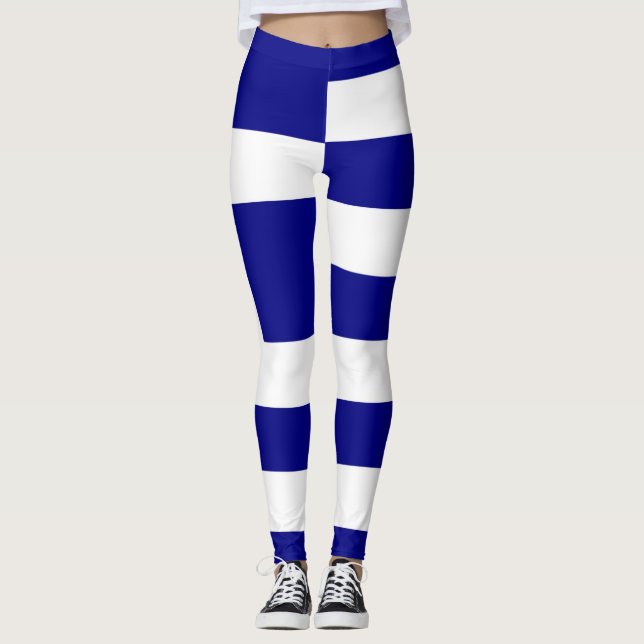 Leggings Drapeau grec (Devant)