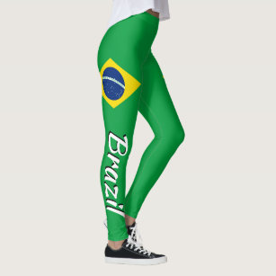 Legging Fitness Femme Coloré et Noir. Fabriqué au Brésil