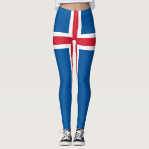 Leggings Drapeau Islande