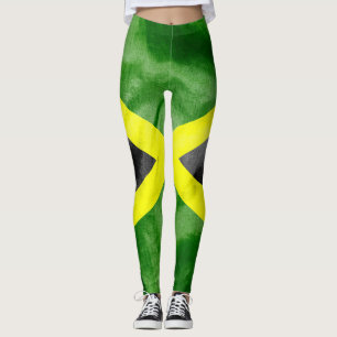 Leggings Drapeau jamaïcain