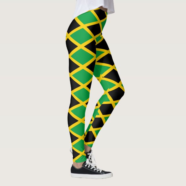 Leggings Drapeau jamaïcain (Droite)