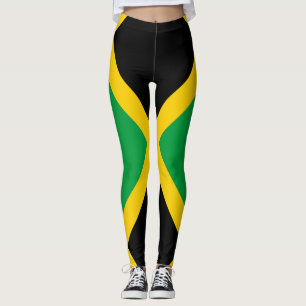 Leggings Drapeau jamaïcain complètement