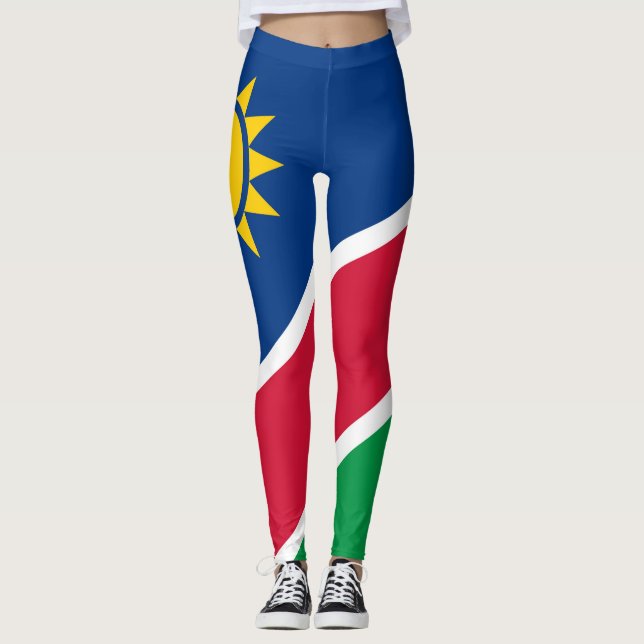 Leggings Drapeau namibien (Devant)