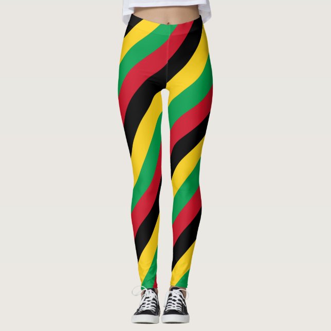Leggings Drapeau national de Guinée-Bissau (Devant)