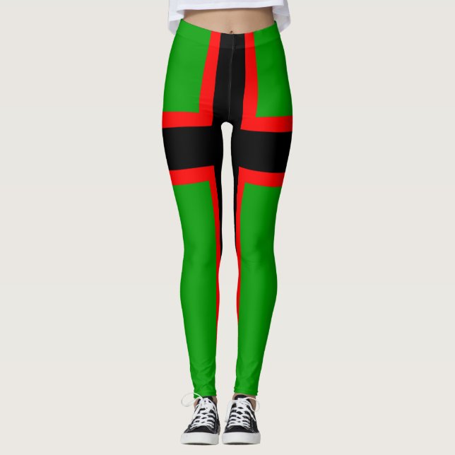 Leggings Drapeau national de Karelia (Devant)