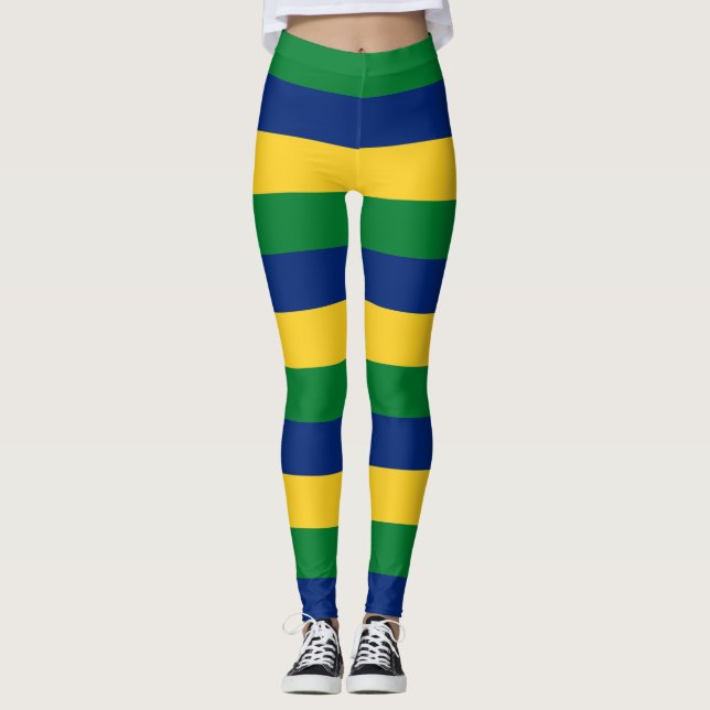 Leggings Drapeau national de Saint-Vincent-et-les Grenadine (Devant)
