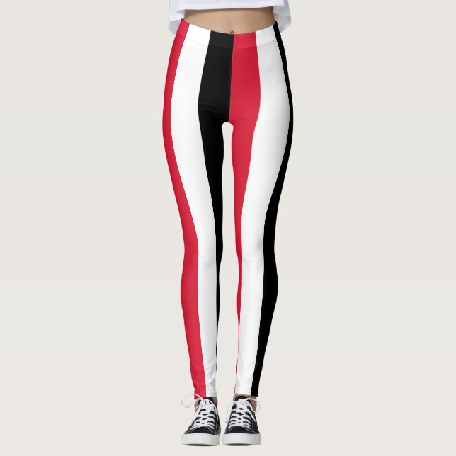 Leggings Drapeau national de Trinité-et-Tobago (Devant)