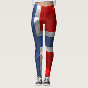 Leggings Drapeau norvégien