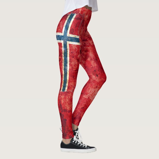 Leggings Drapeau norvégien (Droite)