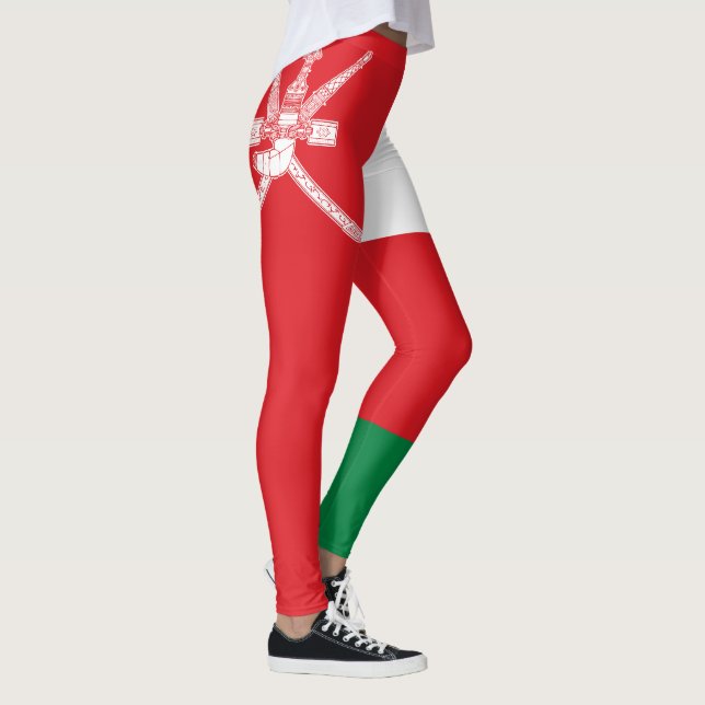 Leggings Drapeau Oman (Droite)
