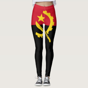 Leggings Drapeau patriotique angolais