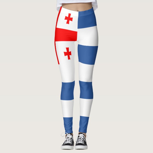 Leggings Drapeau patriotique d'Adjara (Devant)