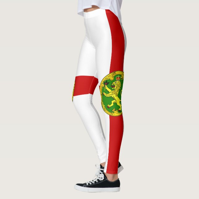 Leggings Drapeau patriotique d'Aurigny (Gauche)