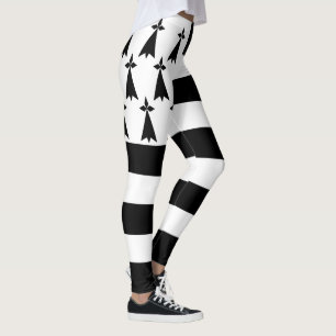Leggings Drapeau patriotique de Bretagne