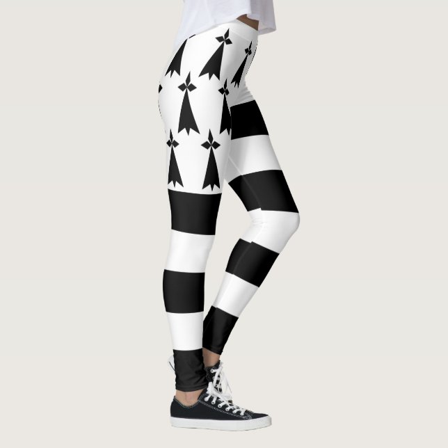 Leggings Drapeau patriotique de Bretagne (Droite)