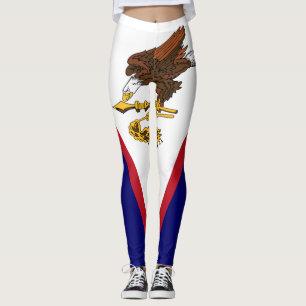 Leggings Drapeau patriotique des Samoa américaines