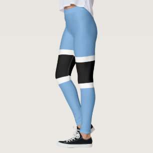 Leggings Drapeau patriotique du Botswana