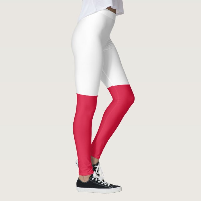 Leggings Drapeau polonais (Pologne) (Droite)