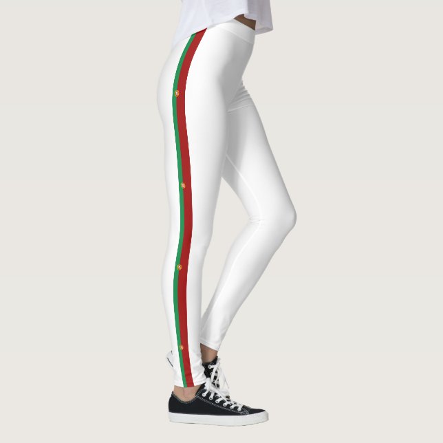 Leggings Drapeau portugais (Droite)