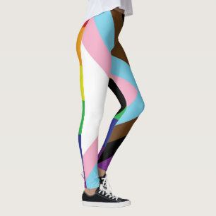 Leggings Drapeau progressiste LGBTQIA