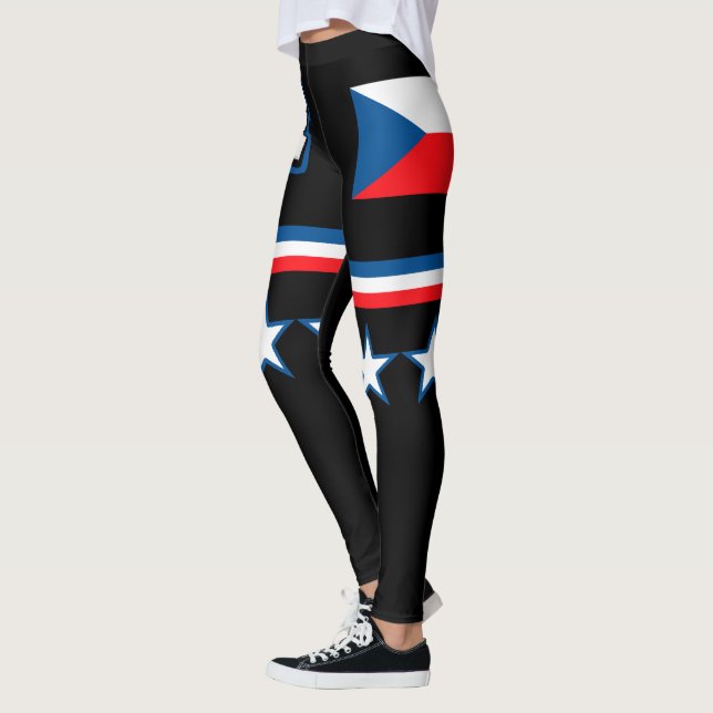 Leggings Drapeau République tchèque (Gauche)
