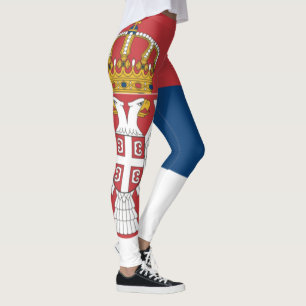 Leggings Drapeau serbe