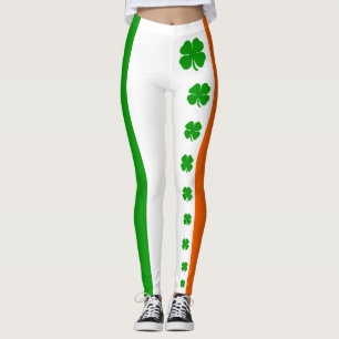 Leggings Drapeau Shamrock [Irish Pride]