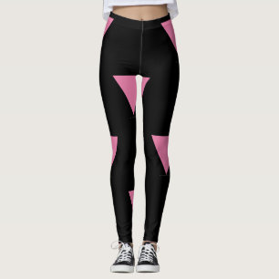 Leggings Drapeau triangle rose de SlipperyJoe's symbole ros