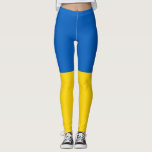 Leggings Drapeau ukrainien<br><div class="desc">Drapeaux des nations du monde en haute résolution pour vous montrer avec fierté.</div>