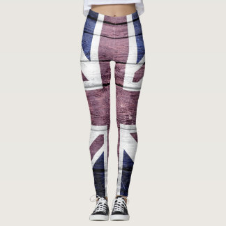 Leggings Drapeau vintage UK #11