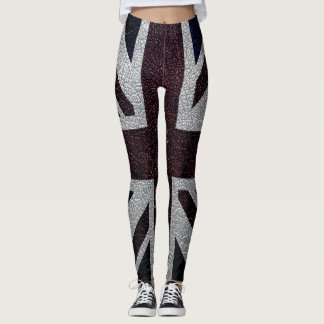 Leggings Drapeau vintage UK #12