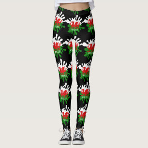 Leggings Drapeau Welsh Cymru