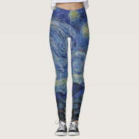 Dream Legging, Van Gogh, starry night