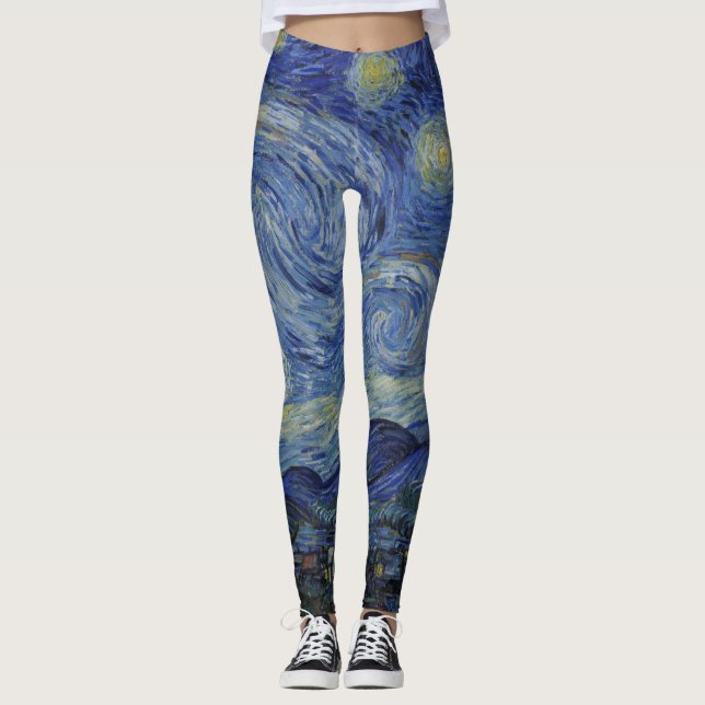 Leggings Dream Legging, Van Gogh, starry night (Devant)