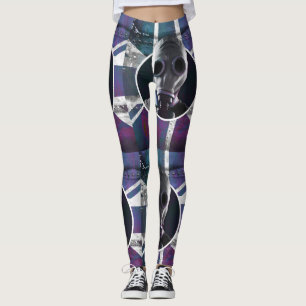 Leggings du masque à gaz britannique