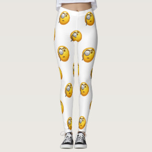 leggings du monocle émoji