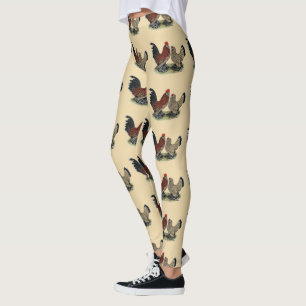 Leggings D'Uccle Bantams : Mille Fleur