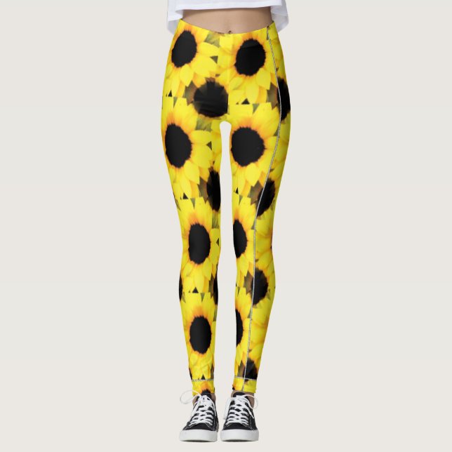 Leggings "Ducs de marguerite" pour la femme contemporaine (Devant)