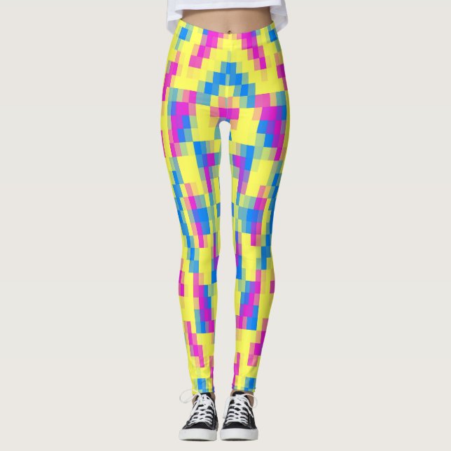 Leggings d'un motif de mosaïque "Ratti_Creative_Ar (Devant)