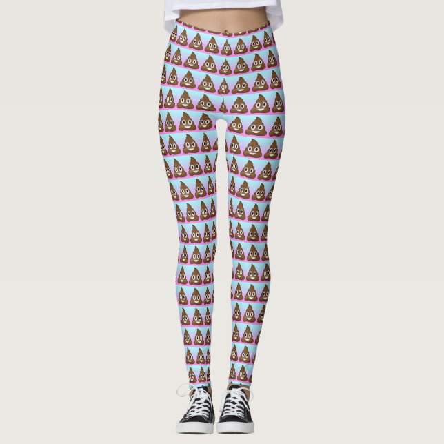Leggings Dunette Emoji d'arc-en-ciel (Devant)