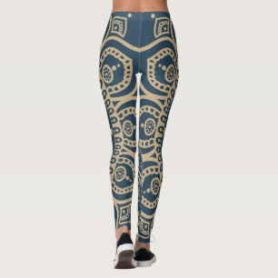 Leggings Dusty design amoureux avec image complète Mandala 