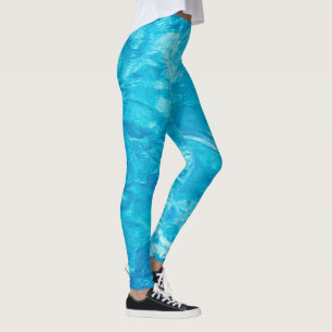 Leggings Eau de piscine turquoise