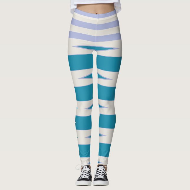 Leggings Écharpe à chiffon du sud-ouest 1 (Devant)