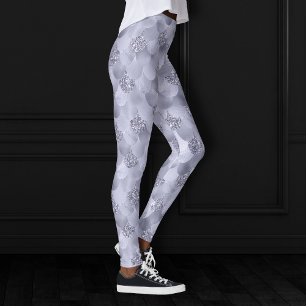 Leggings Échelles Chic Mermaid Dusty Lavender Purple Lust