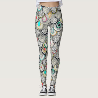 Leggings échelles de dragon