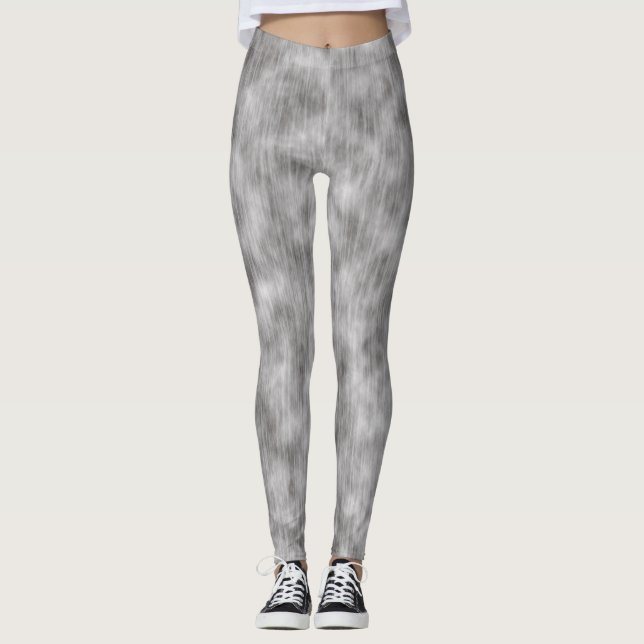 Leggings Écho blanc (Devant)
