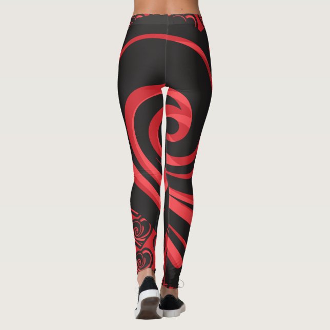 Leggings Échos d'amour (Dos)